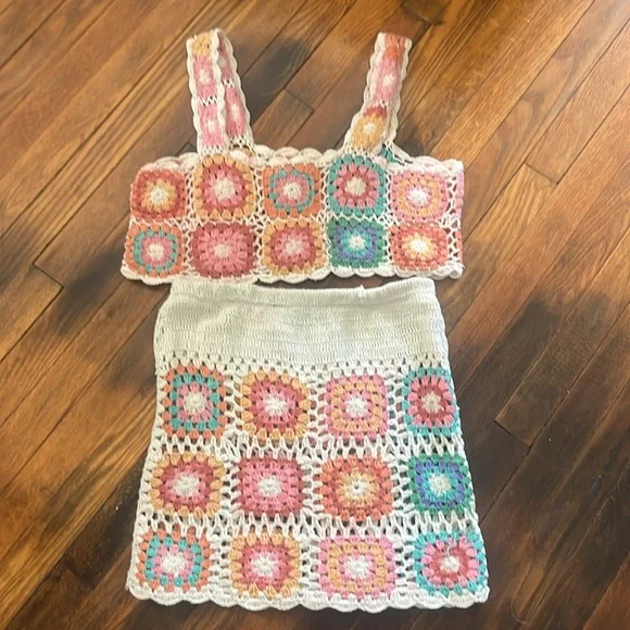 Beach riot Hudson skirt and Eliza top crochet set - Picture 7 of 7